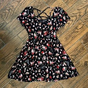 Rose And Death Moth Dress